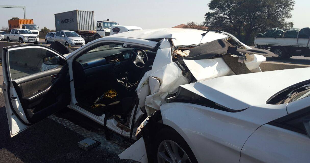 Fatal collision on the N1 South by Samrand Road in Midrand.