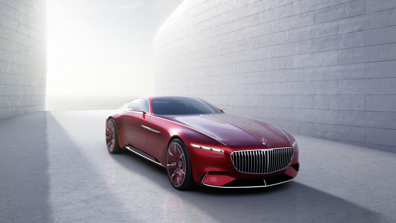 The ultimate in luxury: Vision Mercedes-Maybach 6