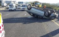 Two cars and truck collided on Queen Nandi Drive