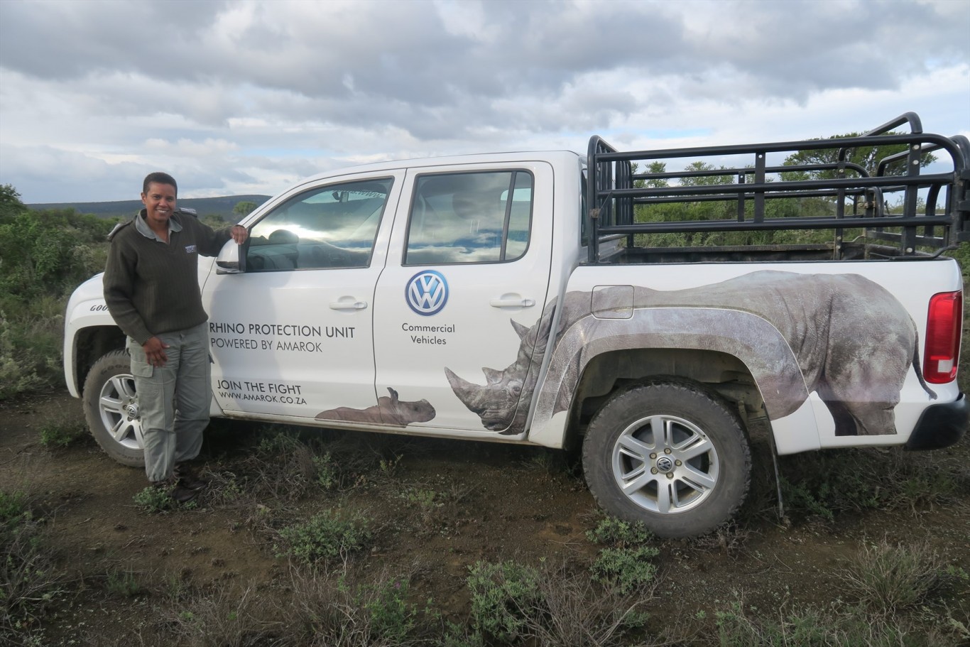 'Rhino Whisperer' receives a Forever Wild sponsored Amarok