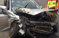 Head-on collision on Rivonia and North Roads, Morningside
