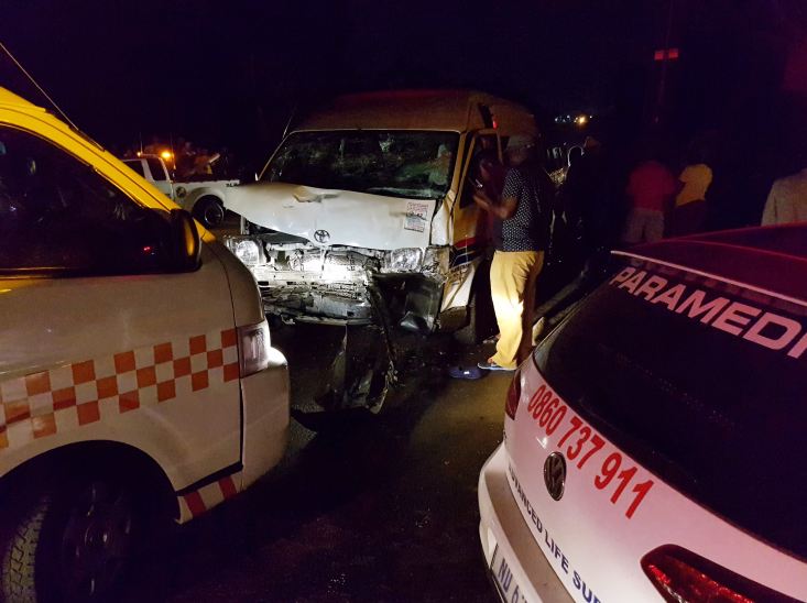 13 injured in taxi crash in Wiggins Road, Cato Manor