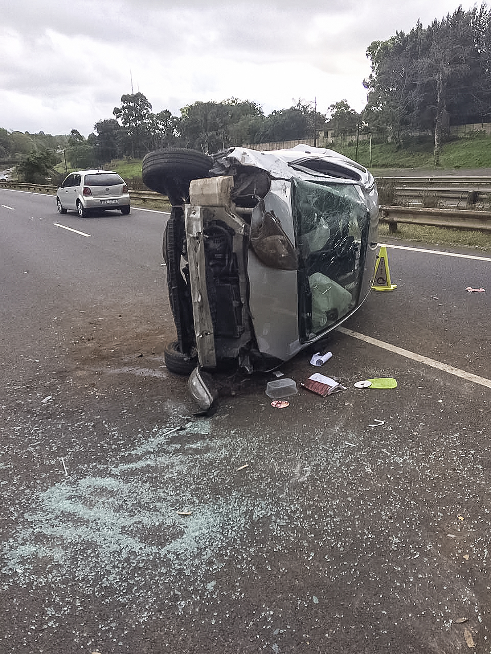 KZN M13 roll-over crash kills driver