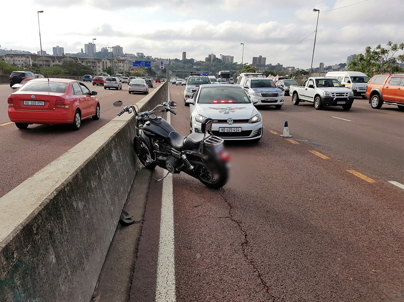 Bikers injured in collision