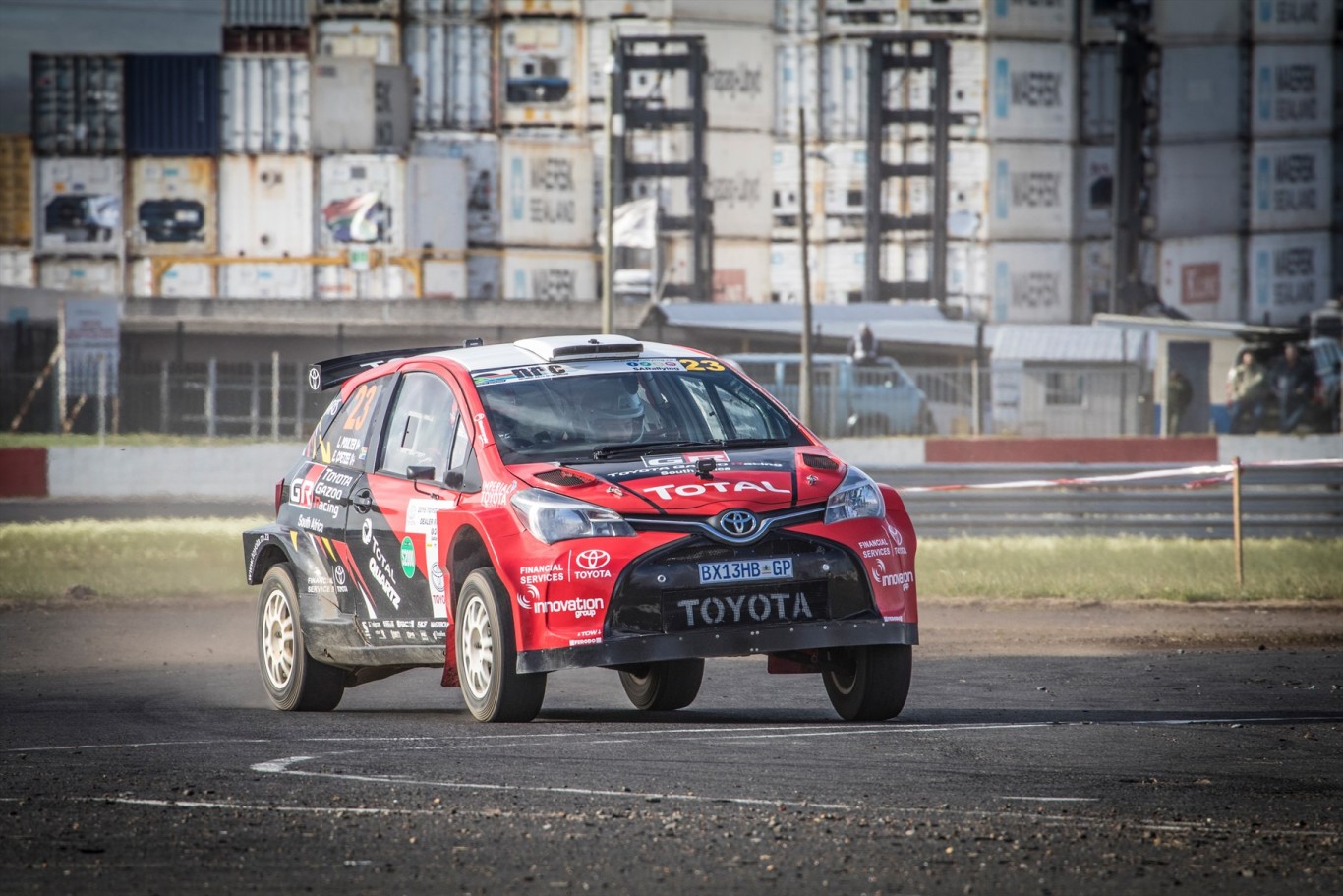 Championship and event victory for Toyota in Cape Rally