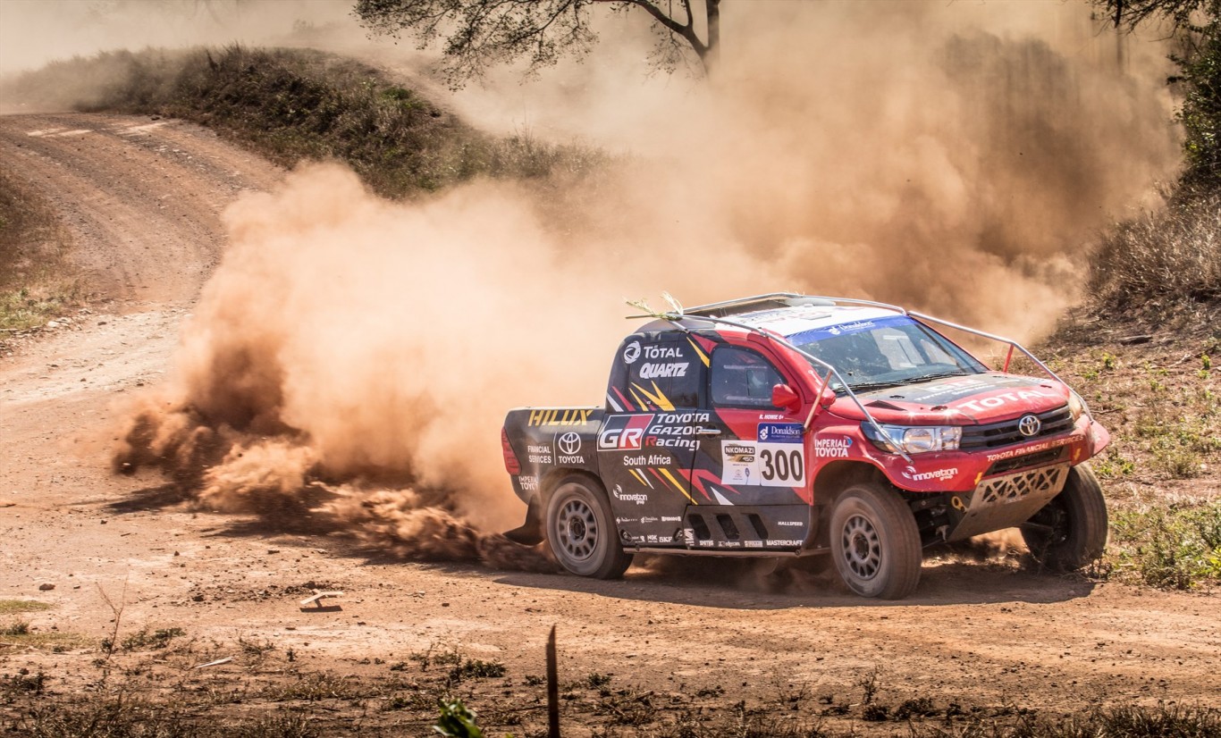 Toyota Hilux Evo prepared for first race this weekend, the Sun City 450