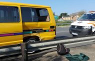 Taxis collide on Umdoni road in Kingsburg, Kwa-Zulu Natal.
