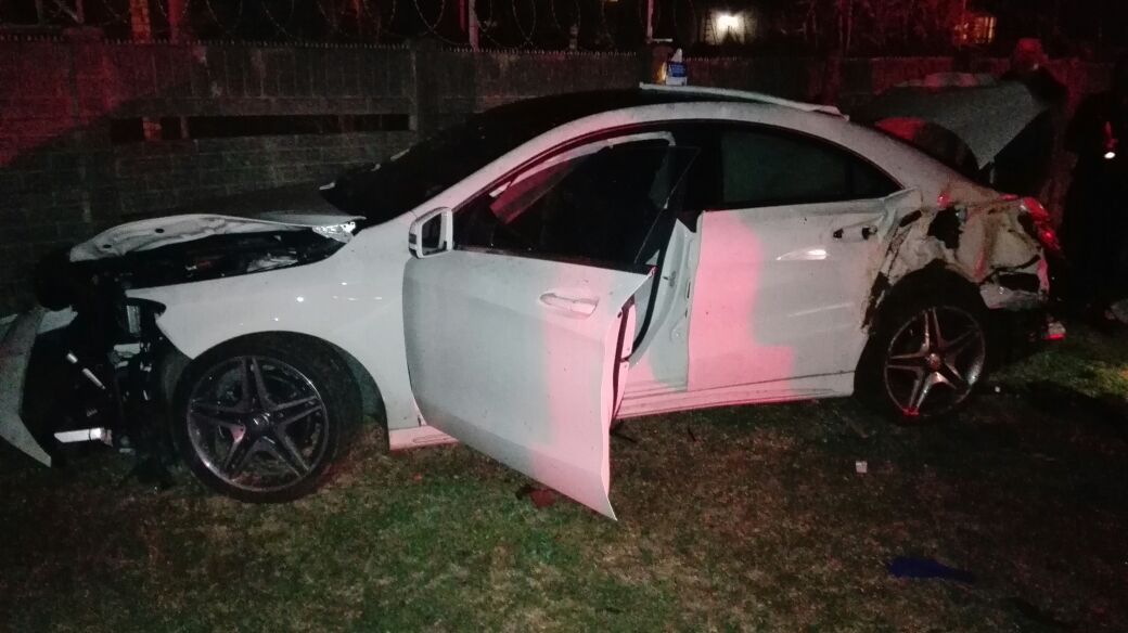 One injured in vehicle rollover in Queensburgh, Kwa-Zulu Natal.