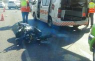 Biker seriously injured after crash with car, Centurion