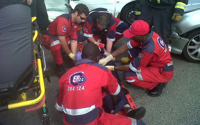 A nine-month pregnant woman was critically injured in an apparent hit and run - Randburg