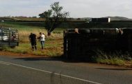 Two trucks collide on Heidelberg