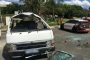 2 people injured when a taxi collides with a car Greenstone