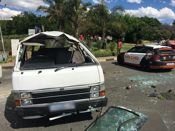 Taxi and SUV collision leaving 11 people injured Hurlingham