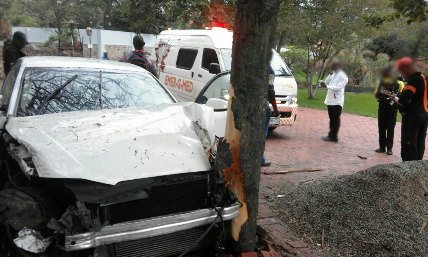 Collision on Allem Street, Houghton.