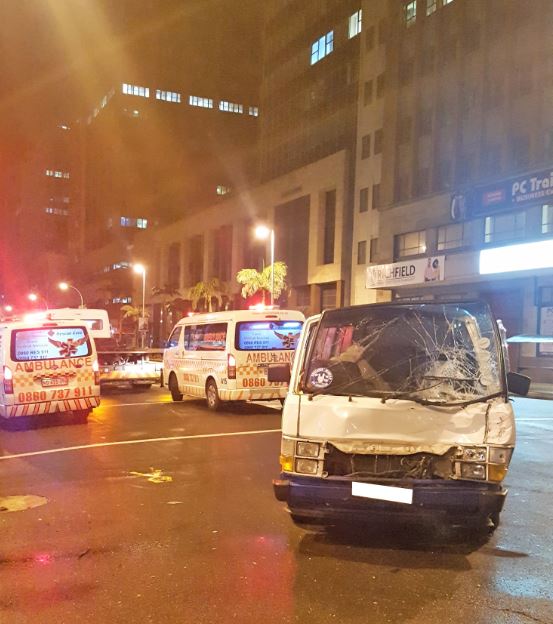 5 Injured in CBD taxi crash in Durban