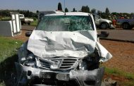 Head-on collision on Garsfontein Road, Pretoria.