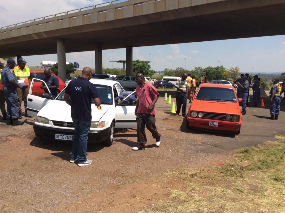 Roadblocks held for a Safer Festive Season across Gauteng