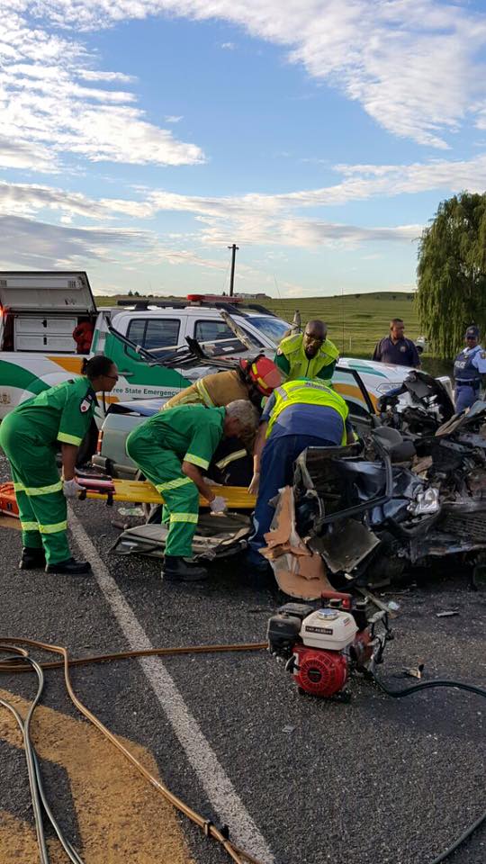 Saturday collision outside Bethlehem on N5 to Kestell.