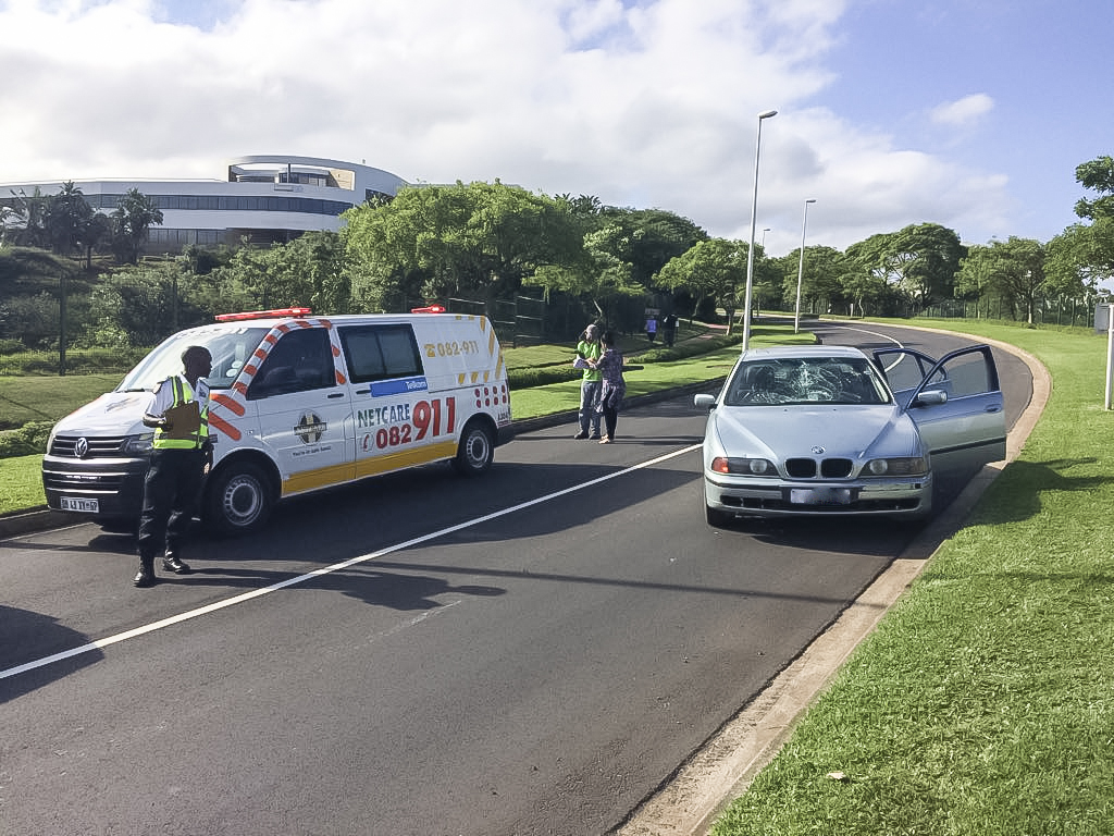 Umhlanga pedestrian crash leaves man fighting for his life