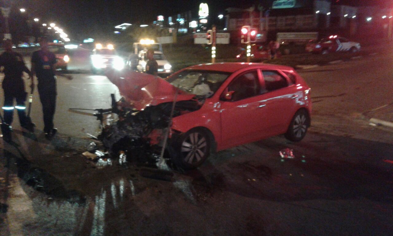 Late night collision leaves six injured in Nelspruit, Mpumalanga