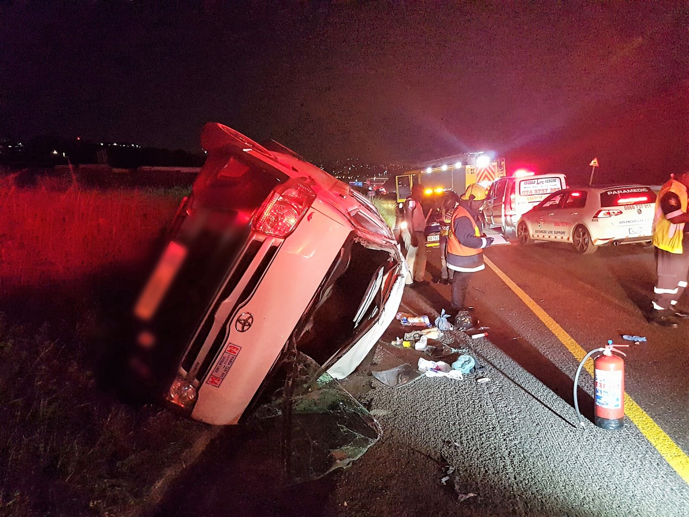 19 Injured in taxi crash on the N2 North bound near Clare Road bridge