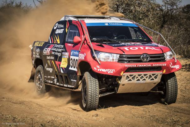 Toyota SA sponsor Dakar Challenge at 2017 desert race