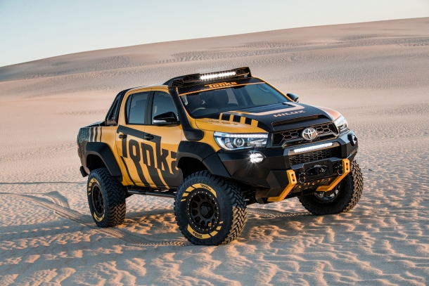 Toyota turns Hilux into the ultimate Tonka Toy for grown-ups