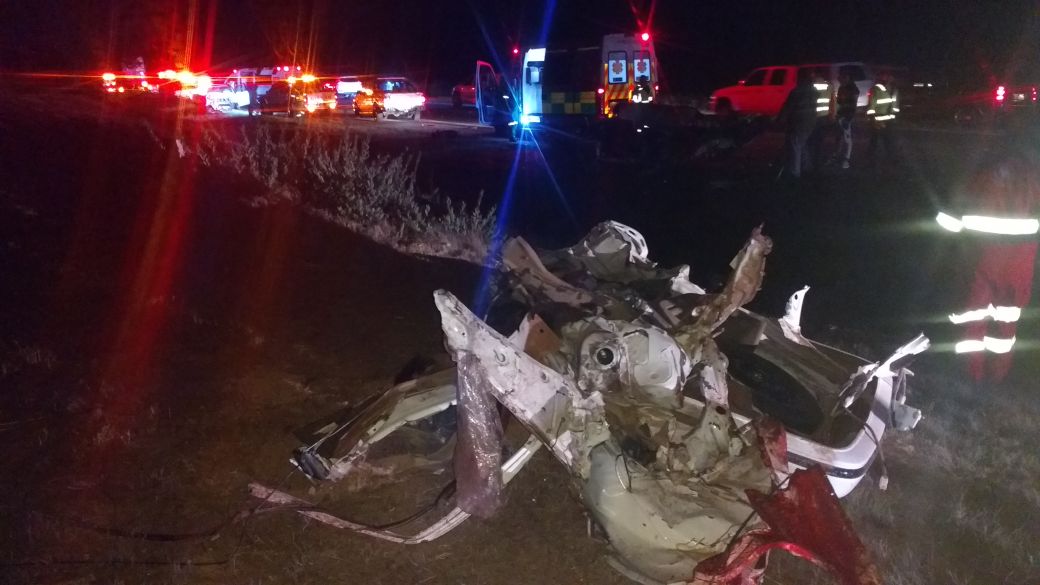 Four injured in three vehicle collision on N1