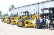 Handover of graders for road construction, Pietermaritzburg