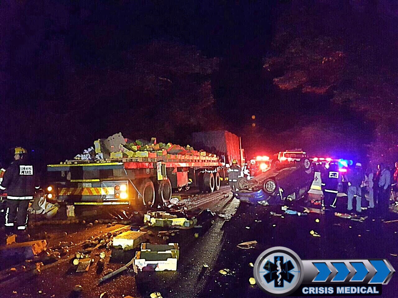 Serious motor vehicle collision on the M4 near Umdloti