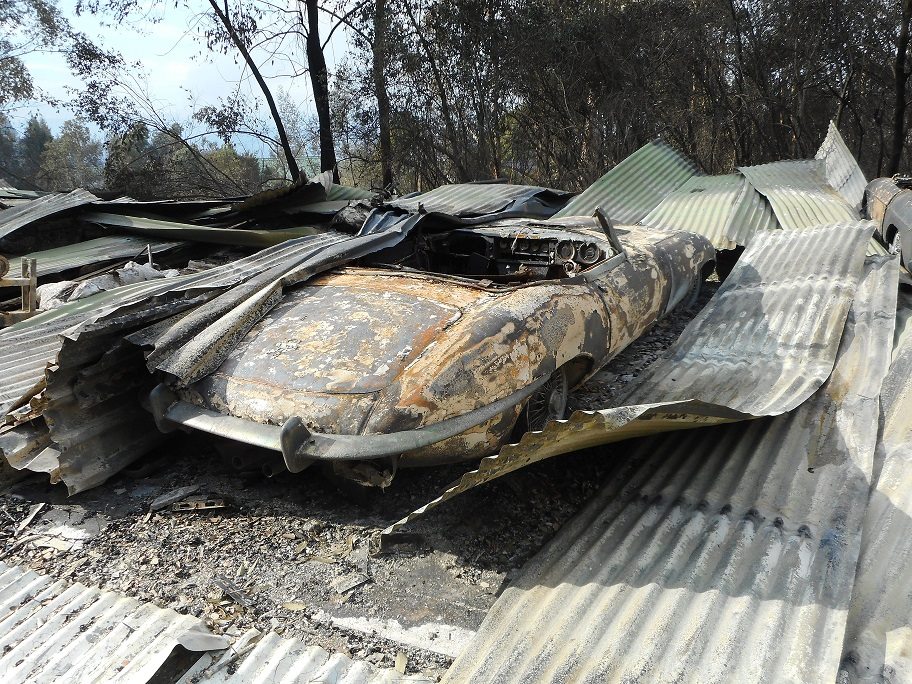 Vintage cars among the vehicles destroyed in Knysna Fires