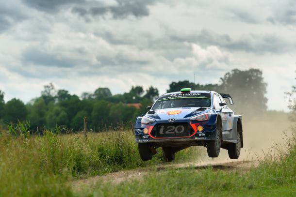 Hyundai 1st and 2nd on podium in Rally Poland