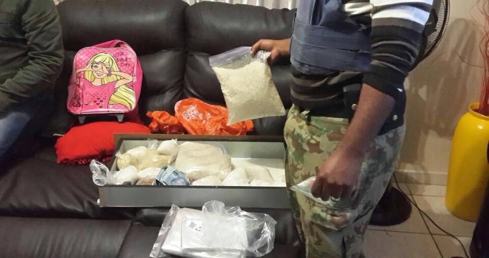 Two arrested in sting operation in possession of cocaine, tik and suspected stolen goods