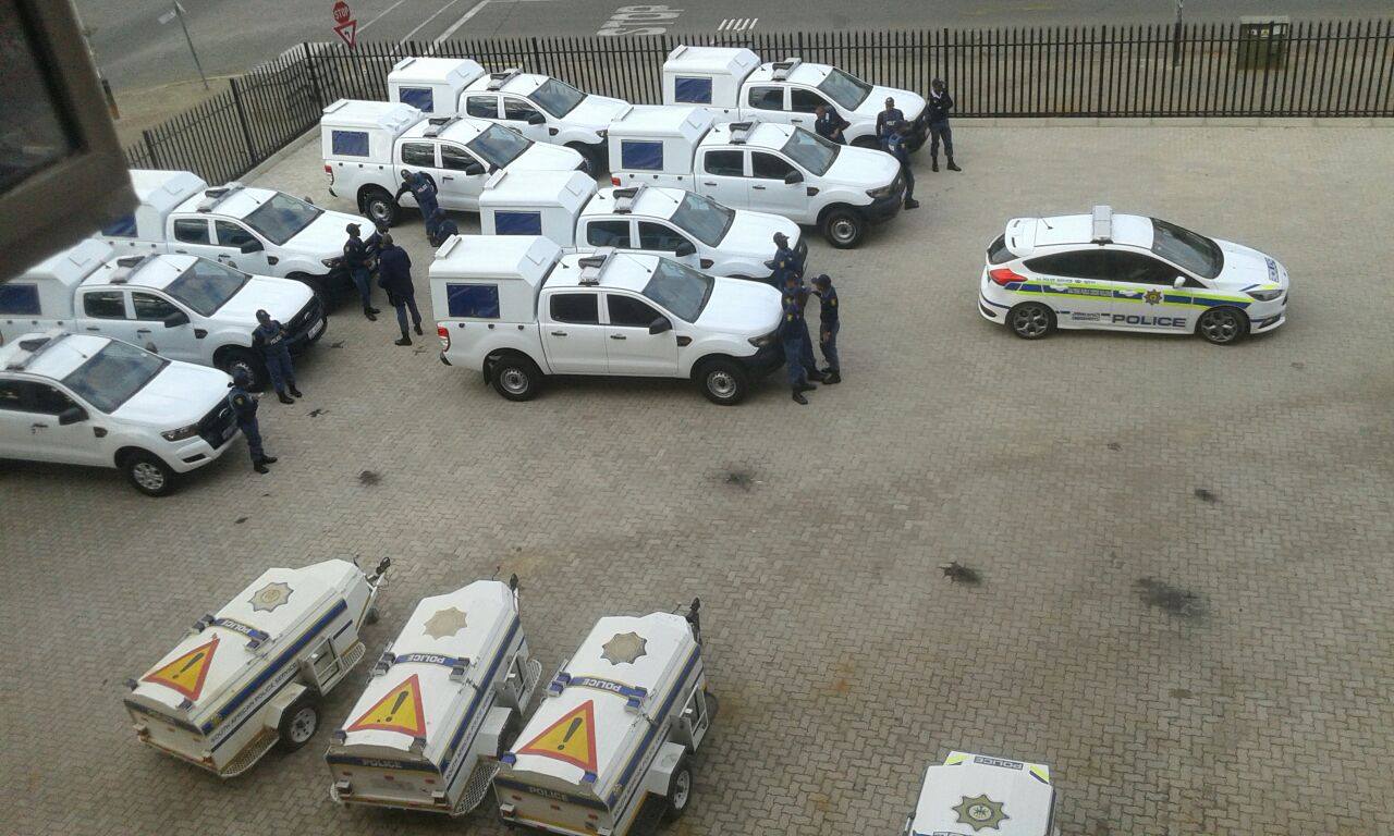 Twenty new SAPS vehicles deployed throughout the West Rand Cluster.