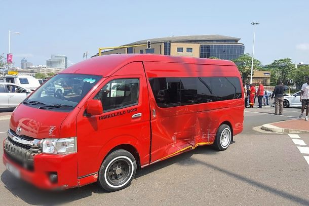 12 children injured during taxi crash in Durban CBD