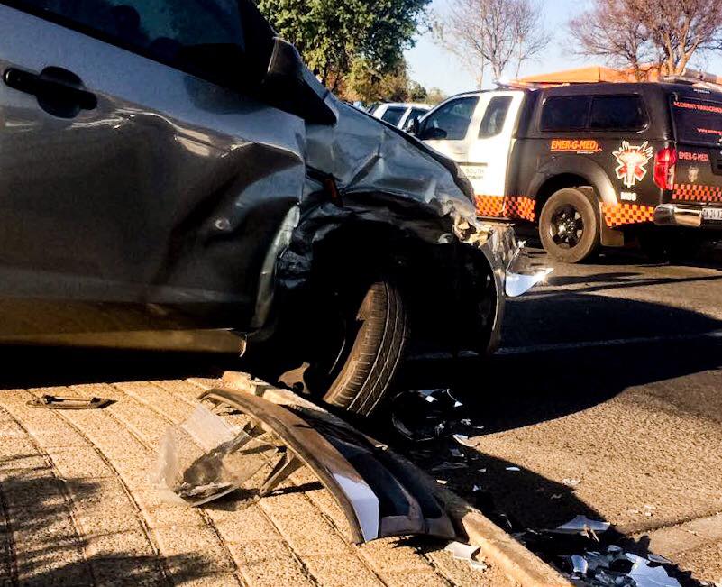 Patient transported to hospital after road crash in Alberton