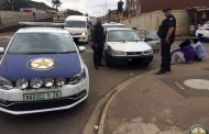Fraud suspects arrested at the intersection of Chris Hani and Krishna Roads.