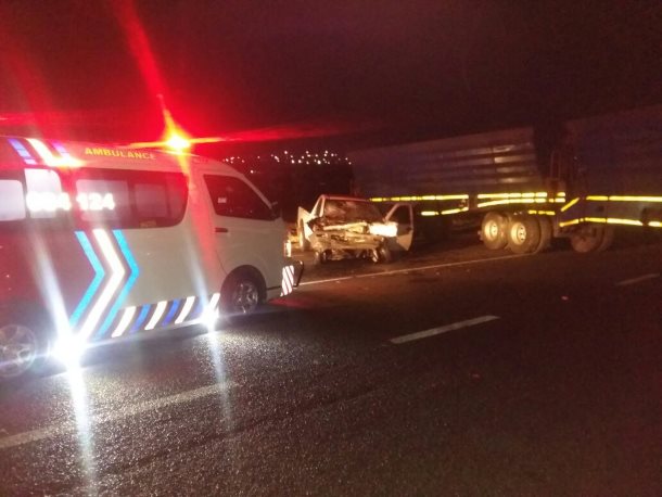 Kinross man killed and another injured after bakkie collides with truck on R29 close to Springs