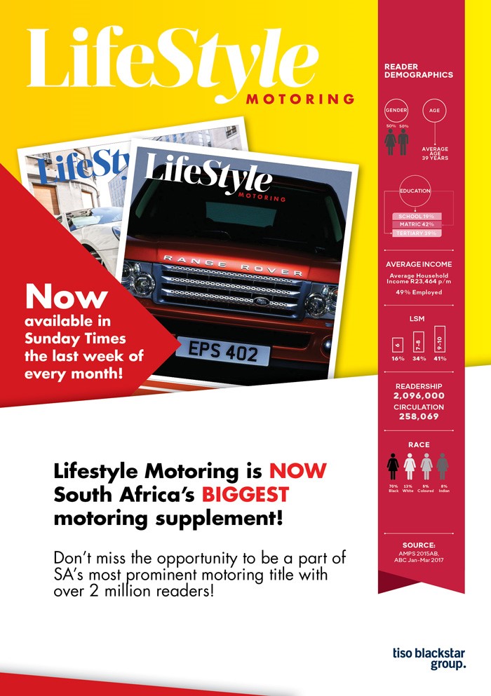 Sunday Times Motoring moves on to become 'Lifestyle Motoring'