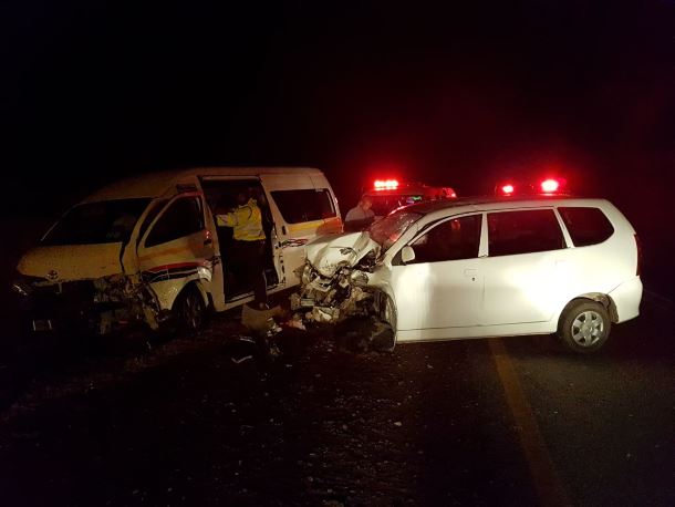 A head-on collision in Potchefstroom has left six people injured