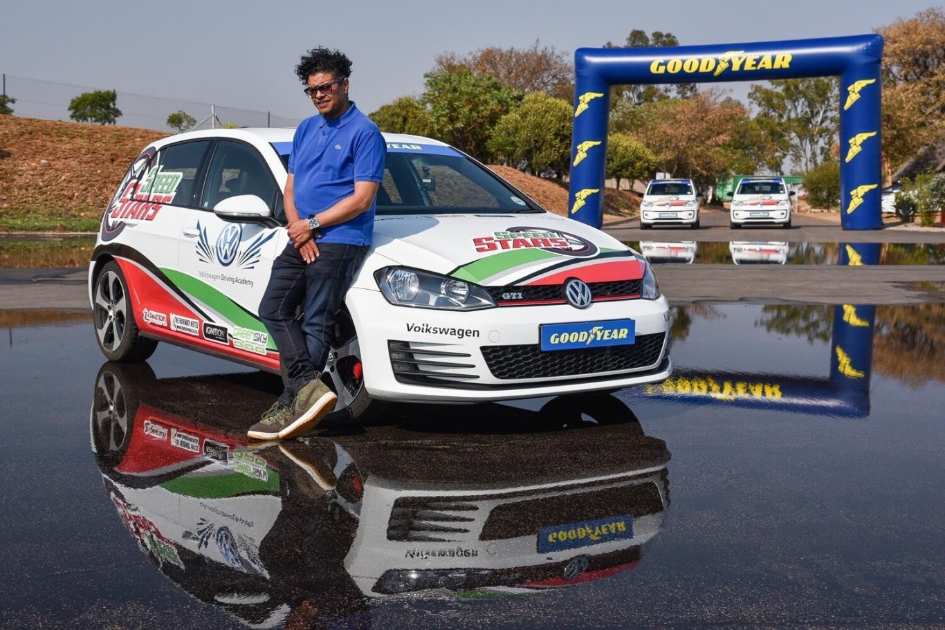 Joey Rasdien and Richelieu Beaunoir takes to the track on Speed Stars