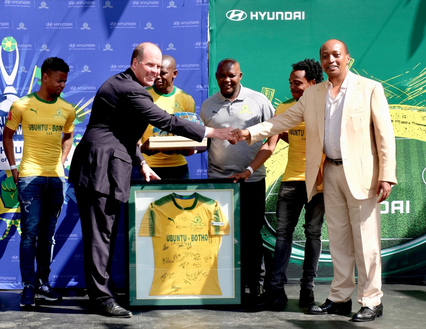 Hyundai and Mamelodi Sundowns unveil new partnership