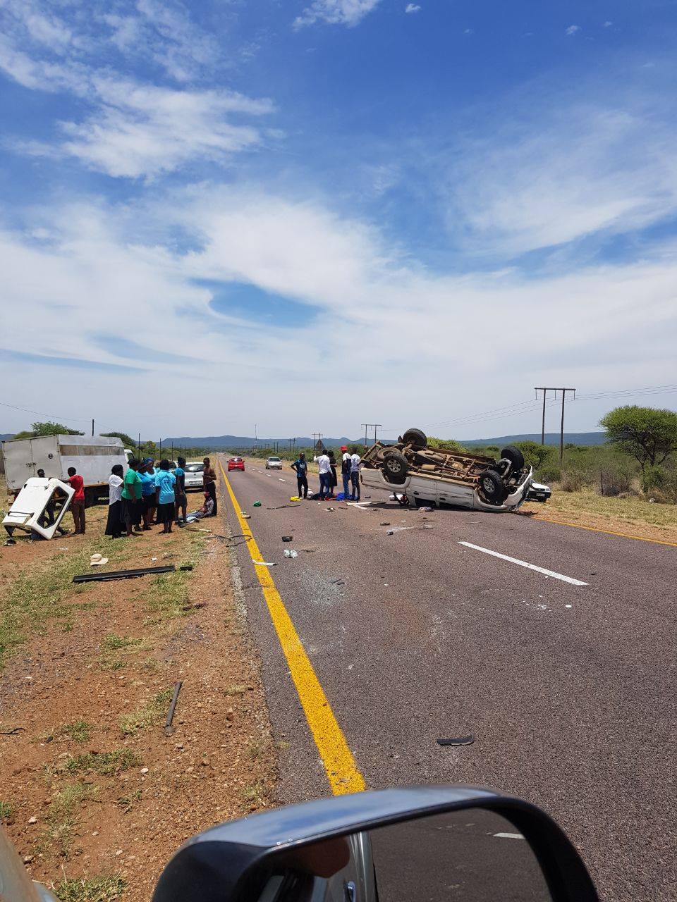 Three killed, 9 injured in bakkie rollover in the Waterberg district, Limpopo