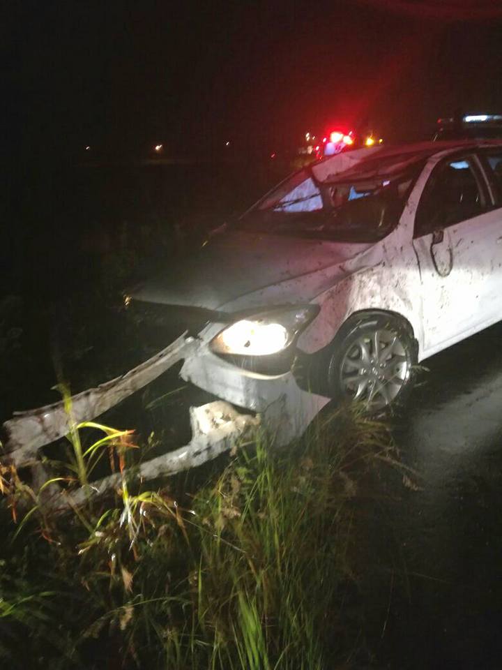 Vehicle rollover on the R102 in the vicinity of King Shaka International Airport