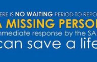 There is no waiting period to report a missing person