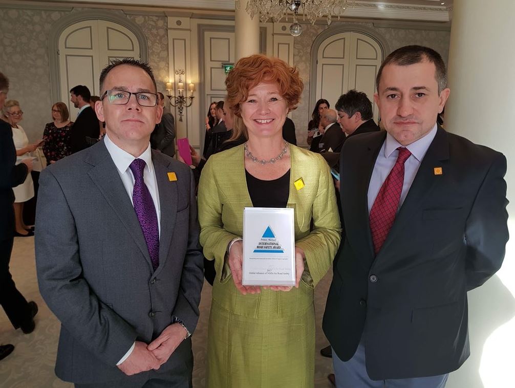 Alliance Receives Prestigious Prince Michael International Road Safety Award