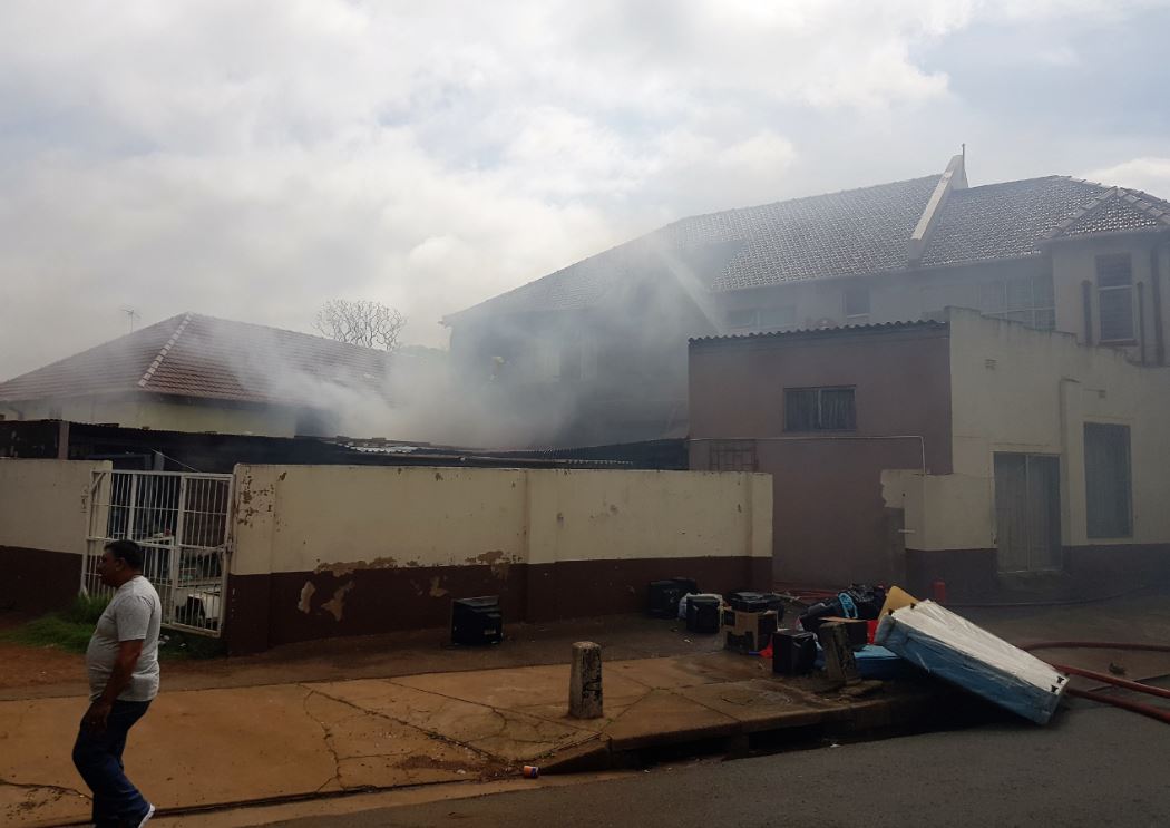 3 injured in Fire on Bartle Road near Fennis Cowles Road in Umbilo