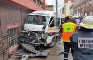 Taxi crash leaves driver entrapped on McArthur Street in Durban