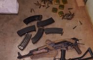 Three firearms seized and suspect arrested