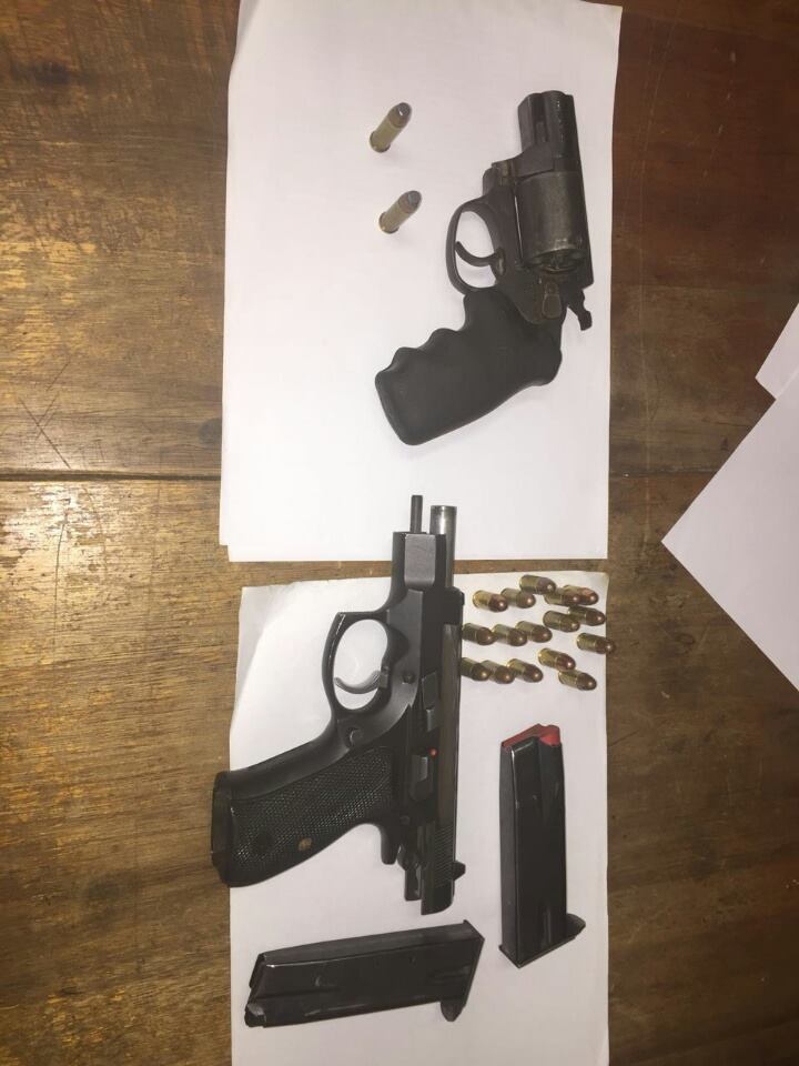 Suspects armed with firearms arrested in the Khayelitsha Cluster